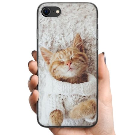 Kompatibelt Mobildeksel til Apple iPhone 8 Katt