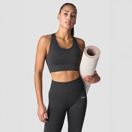 ICANIWILL Soft Seamless Sport-BH Grå