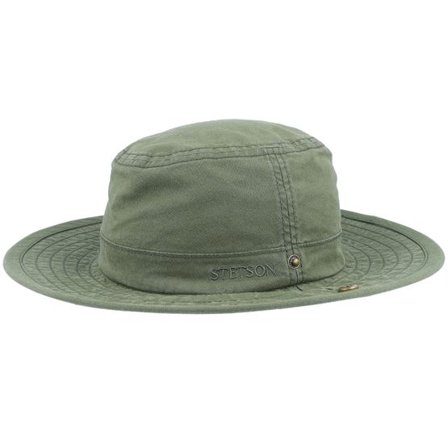 Fjällräven - Grön sunhat Hatt - Outdoor Roll-up Cotton Forest Green Sun Hat @ Hatstore