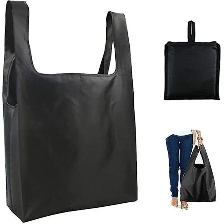 Taitettava, uudelleenkäytettävä, kestävä ostoskassi, pestävä, suuri kapasiteetti