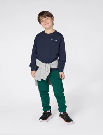 Champion Crewneck Sweatshirt - Navy - 126-131