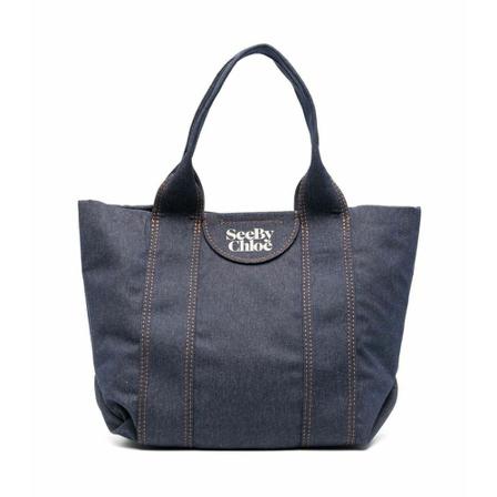 Chloé, Shoulder Bags Niebieski, Kobieta, Rozmiar: ONE Size