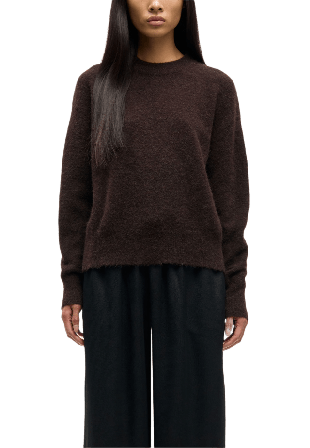 SAMSOE Anour o-n 7355 Stickat Dam Brun L