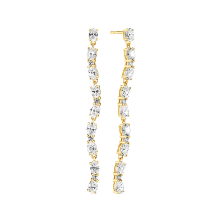 Sif Jakobs Jewellery Örhänge Ellera Ovale Tredici Örhängen Dam Guld ONESIZE