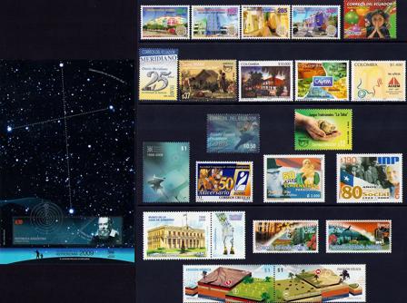 Kultur og historie - 16 forskellige frimærker - Postfrisk