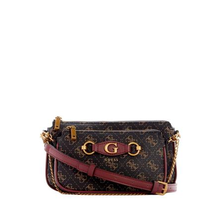 Guess, Shoulder Bag Bruin, Dames, Maat:ONE Size