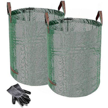 2 X Jordbær Planteposer, 38 L, Plantekasse, Med 8 Planteposer Til Dyrkning