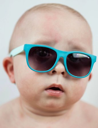 Geggamoja Baby Sunglass - Blue - 0-10M