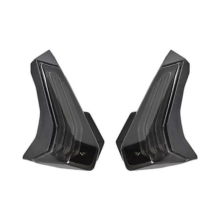 LED Baglygter Kompatibel med Can Am Ryker 600 900, LED Røget Sort Baglygte Bremselygte 710005285 710005284