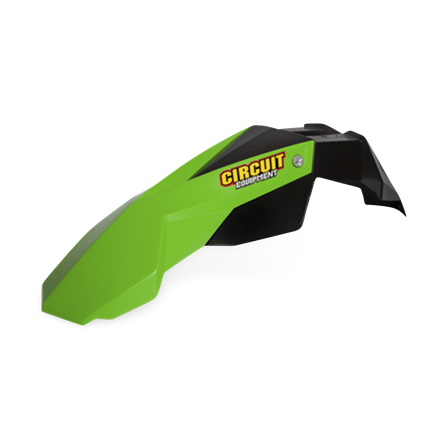 Circuit Stealth Front Fender Black/Green