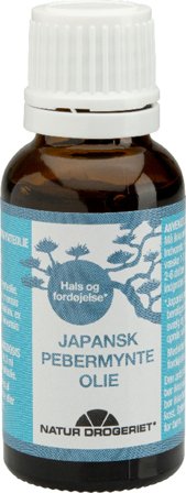 Natur Drogeriet Japansk Pebermynteolie 20 ml, Helse & Madvarer, Andre Kosttilskudsolier, Øvrige Olier