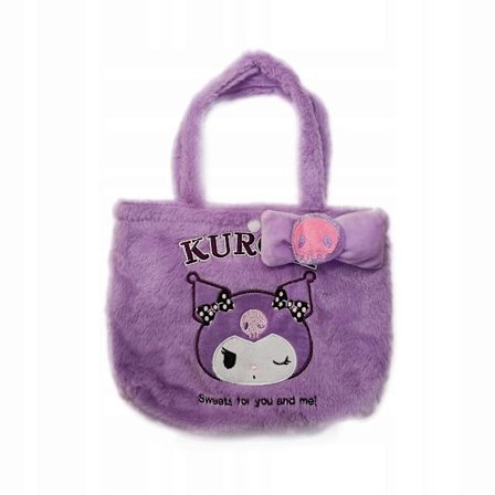 Taske til piger Kuromi 3D Plyslegetøj (FMY)