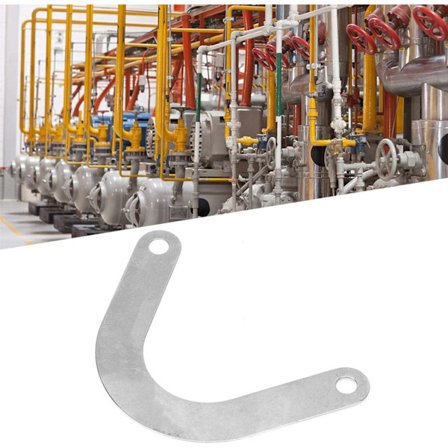 5 st ventilplatta, U-formad metall luftkompressor tillbehör 59 mm bred