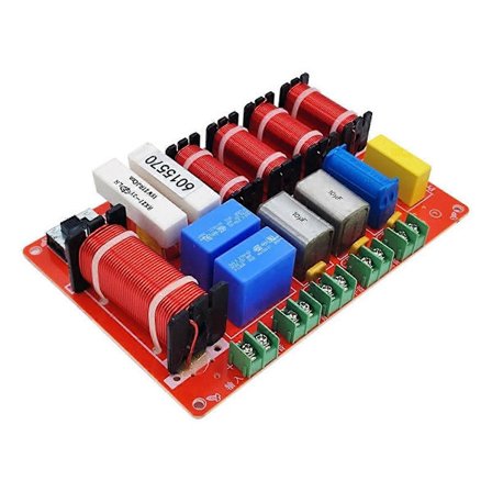 4-veis delefilter, innebygd diskantbeskyttelse, utmerket varmeavledning, 300W HiFi-deler