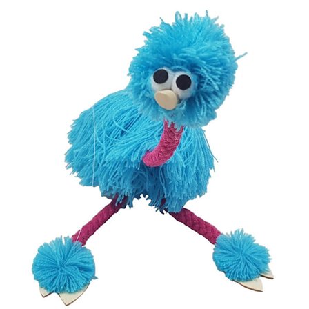 Leker Puppet Struts On Strings,morsom Struts Marionette Puppet Håndlaget struts Marionette Puppets String Doll