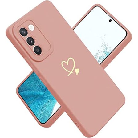 Rosa Samsung S22 5G-deksel med kamerabeskyttelse, høy kvalitet