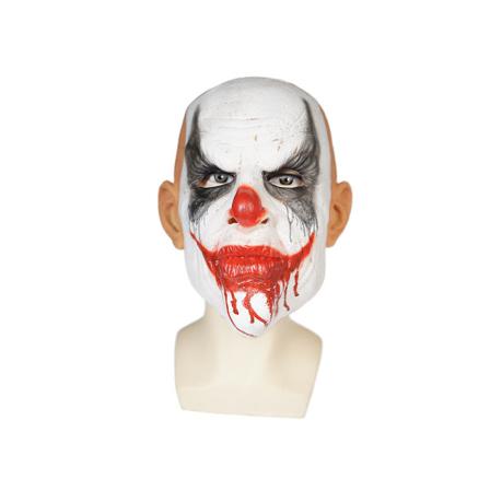 Clownhuvudbonader Party Mask Cosplay Kostymrekvisita För Halloween