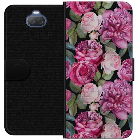 Kompatibelt Plånboksfodral till Sony Sony Xperia 10 Blommor