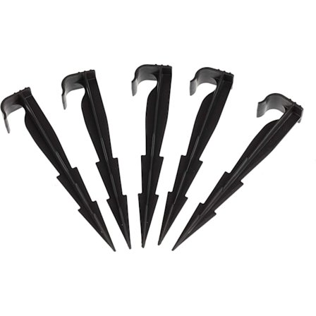 Pakke med 50 festepinner for dryppslange, vanningsrør og drypprør