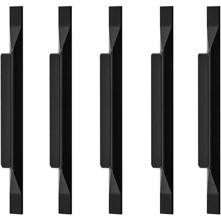 10x Eurooppalaiset kahvat alumiiniseos keittiön kaapin vetimet vaatekaappi