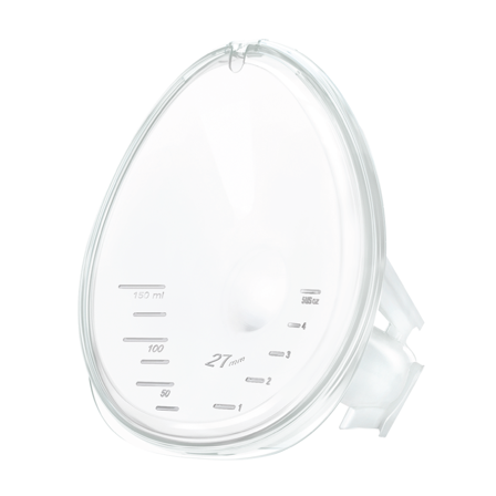 Medela Hands-free Breast Shield, 27 mm, 1 par