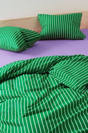 Jotex - Putetrekk 50x60 Cm 2-pakning Økologisk Smaragdgrønn/mint - SIMA - Kjøp Putevar hos Jotex