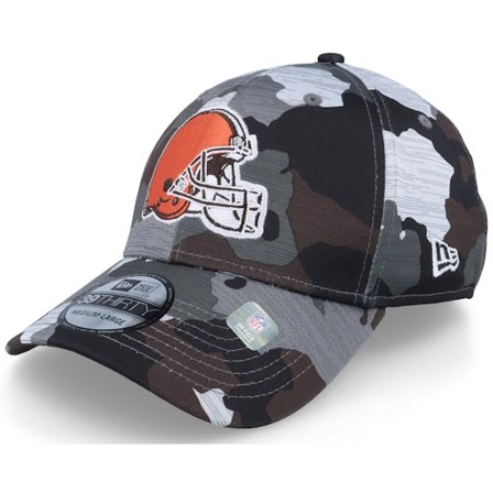 New Era - NFL Camo flexfit Czapka Z Daszkiem - Cleveland Browns NFL22 Training 39THIRTY Camo Flexfit @ Hatstore