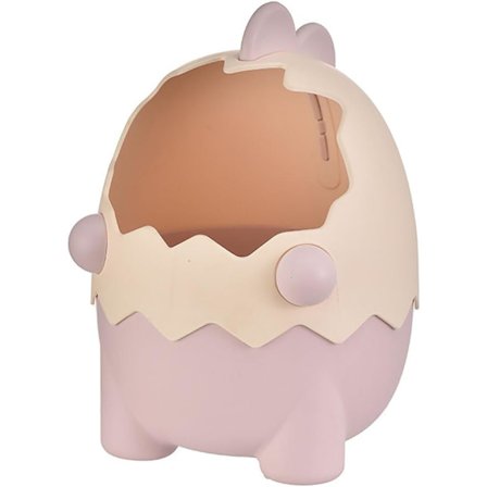 1 st Jelly Mode Barn Söt Dinosaurie Ägg Pennhållare Student Kreativ Avtagbar Skrivbordsförvaring Pennhållare Kontorsdekoration Blå Rosa B Rosa