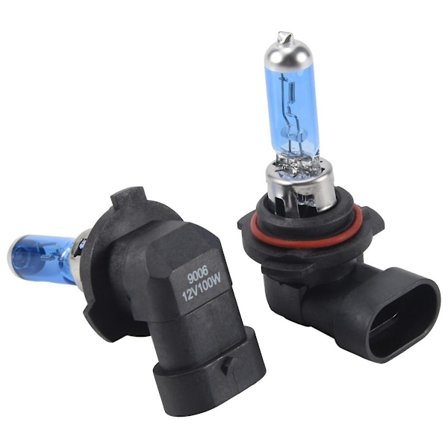 2 x 9006 HB4 6000K Halogeeniajovalopolttimot 100W-WELLNGS