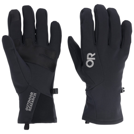 Outdoor Research Men's Sureshot Softshell Gloves Black