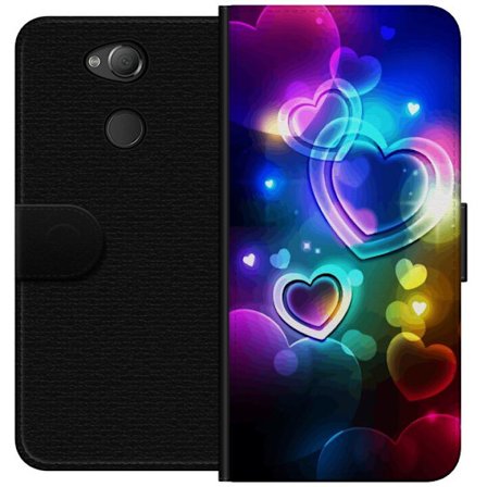 Yhteensopiva Lompakkokotelo Sony Sony Xperia XA2 NeonRakkaus