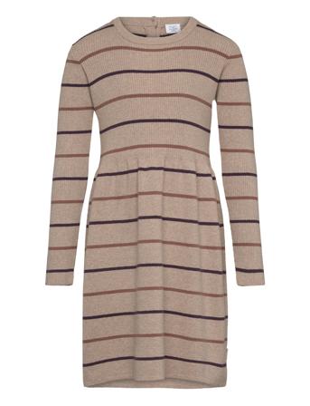 Hckarina - Dress Dresses & Skirts Dresses Casual Dresses Long-sleeved Casual Dresses Beige Hust & Claire