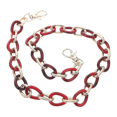 1 stk. Holdbar akryltaske kæde Håndtaske Clutch kæde Dame taske tilbehør