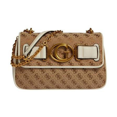 Guess, BAG Bruin, Dames, Maat:ONE Size,synthetisch,print