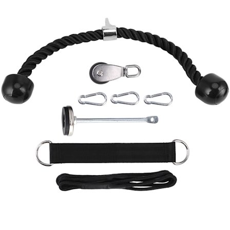 Voimaharjoittelukuntolaitteet Kuormitustappi Expander Käsipaino Kolmipäinen Köysisetti