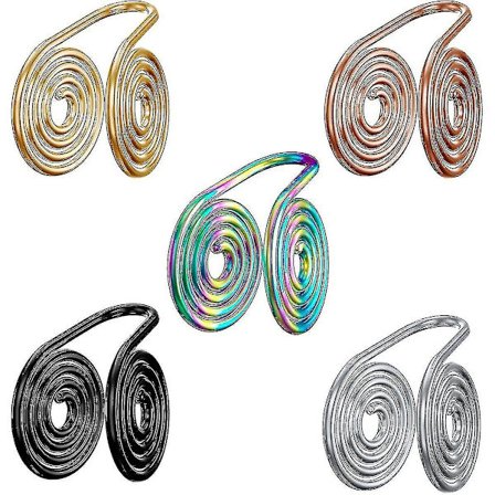 Hujiling trykørering til Keloid-behandling - Effektiv Keloid-kompressionsklip (guld)