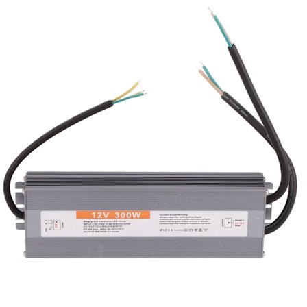 300W Ultratynd Vandtæt LED Strømforsyning AC170-250V 50/60Hz DC12V Switching Driver