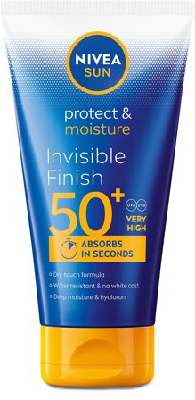 NIVEA Protect & Moisture Invisible SPF 50+ 150 ml, Skincare, Solpleje, Solcreme