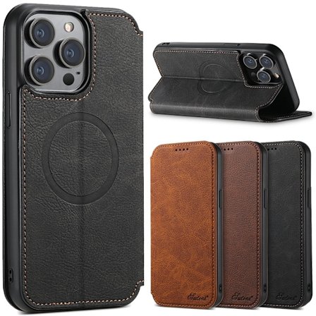 iPhone 14 Pro Plånboksfodral - Lyxig Design & Smart Funktionalitet