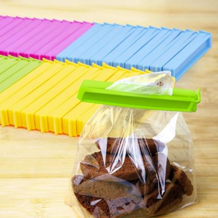 30 Plastmatvarer Forseglingsklips, 11 cm - Matposeklips, Forseglingsklips