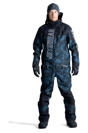 Jethwear The One Shell Monosuit/Skoteroverall Blå Explosion XS
