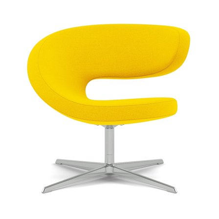 Varier Furniture Peel Club - Chrome base