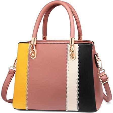 Håndveske Dame PU Lær Dameveske Skuldertaske Shopper Tote Håndvesker