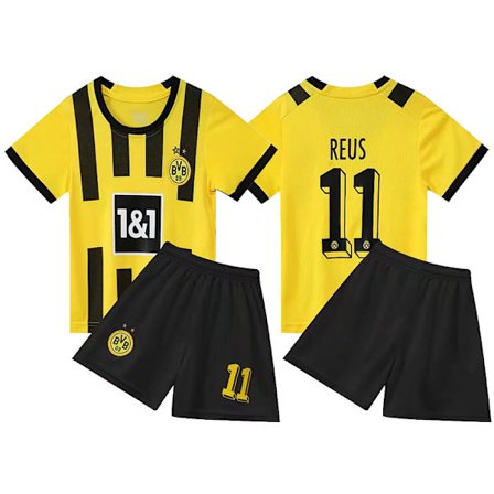 Barn fotboll kit pojkar flickor fotbollströja lag kit