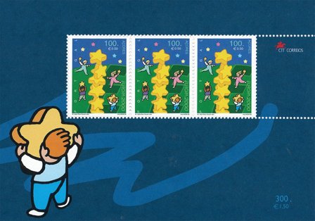 Azorerne - Euorpa 2000 - Postfrisk miniark