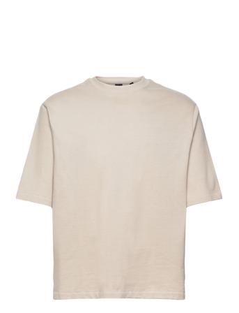 Onsmillenium Ovz Ss Tee Noos Tops T-shirts Short-sleeved Beige ONLY & SONS