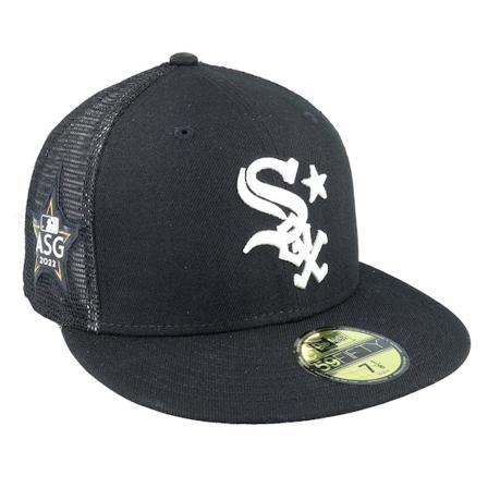 New Era - MLB Svart fitted Caps - Chicago White Sox MLB22 All Star Game Wo 59FIFTY Black Mesh Fitted @ Hatstore