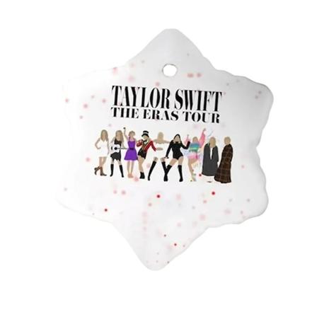 Taylor Swift The Eras Tour Julepynt Viftegaver Xmas Tree Hanging Ornament Home Decor style 3