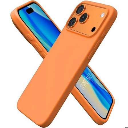 Silikonecover - BOOLING - til iPhone 17 Pro Max - Ultra Slim Blød Mat Orange