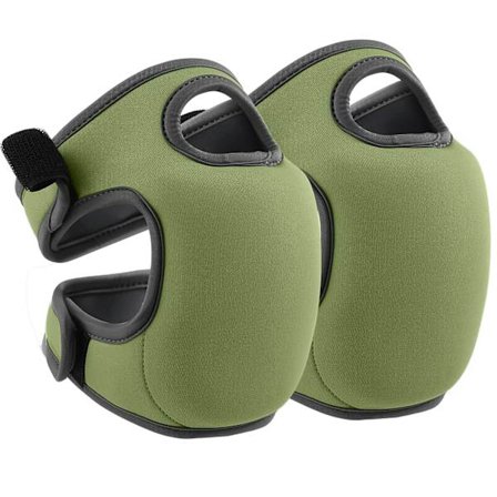 Garden Kneeler Pads, Soft Memory Foam Knäskydd, Mörkgröna
